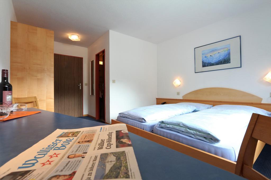 Hotel Garni Domino Saas-Fee Exterior foto